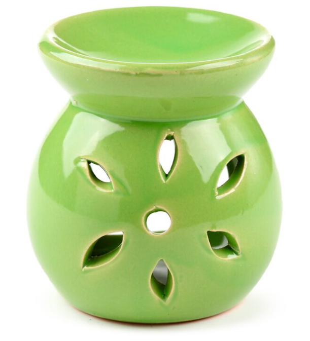 Brûle Parfum Céramique Pétales vert