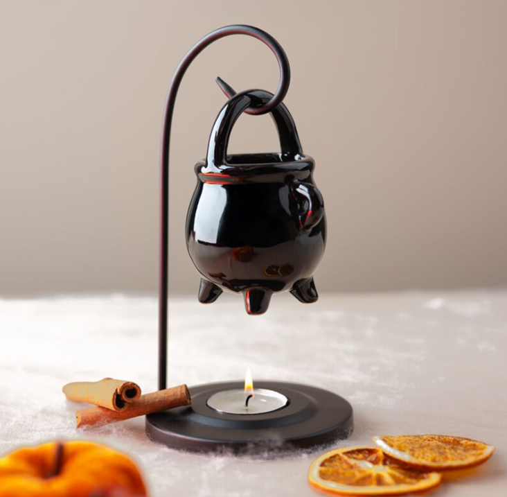 Brûleur Chaudron noir suspendu