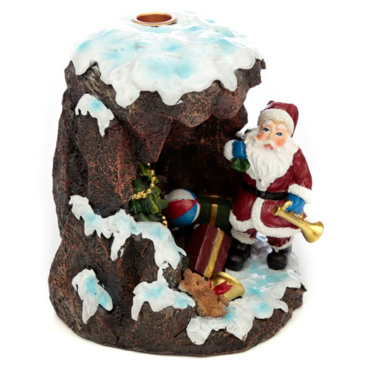 Brûleur d'Encens à Refoulement - Père Noël