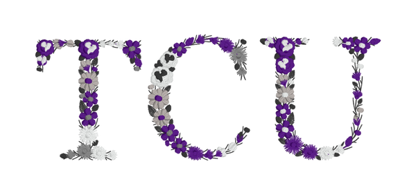 School Spirit-Floral Design TCU