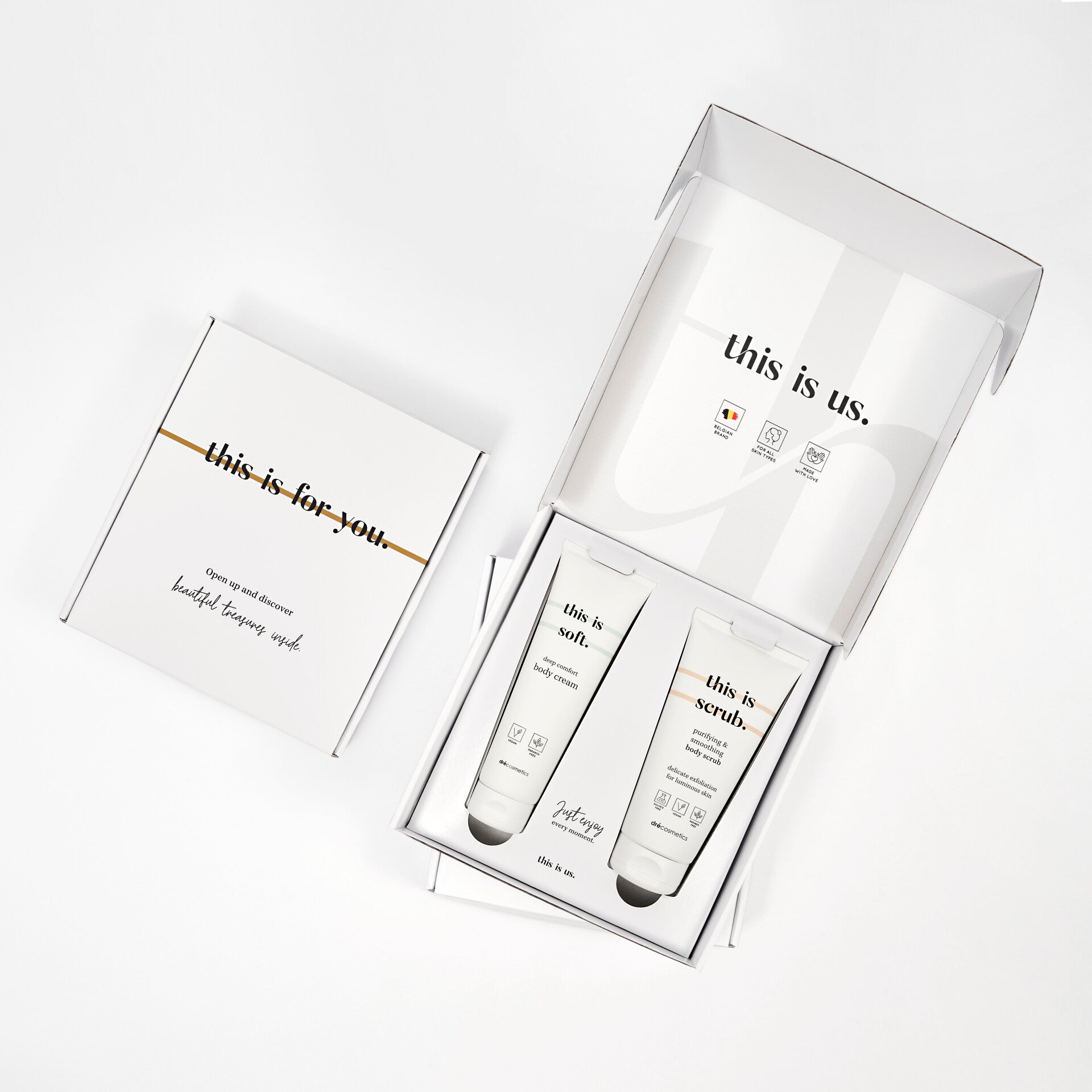 CADEAUSET | body scrub (200ml) + body cream (150ml)