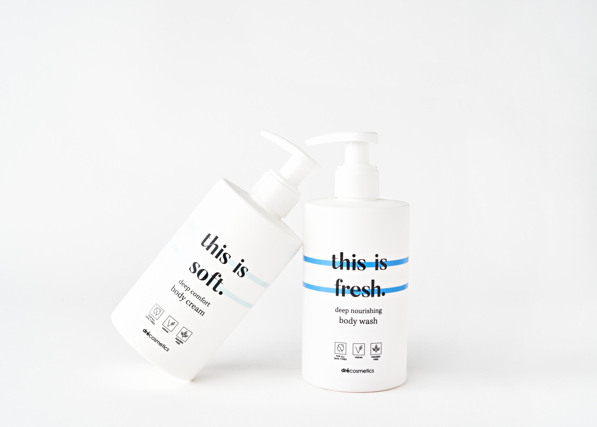 Duo - "this is fresh." & "this is soft."