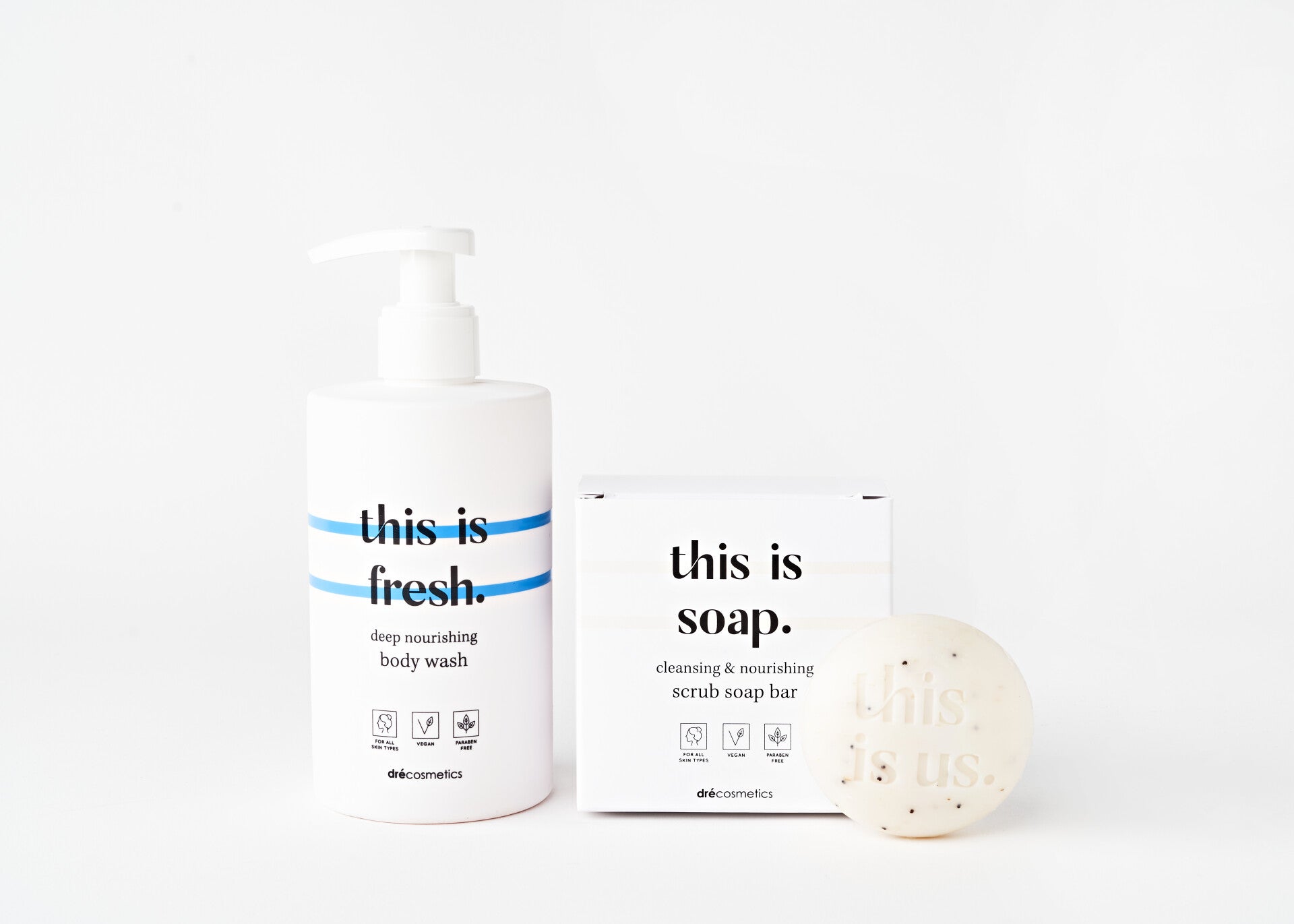 Duo - "this is fresh." & "this is soap."