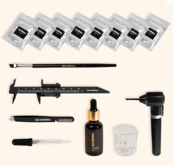 Kit restructuration des sourcils au henné