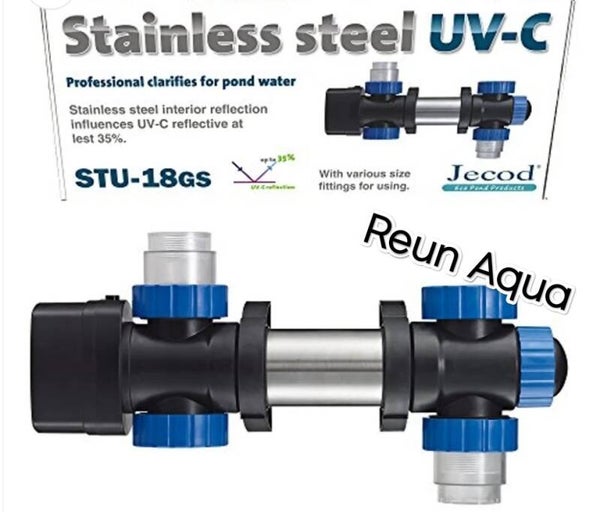 UV-C STU-18 GS - corps INOX - 18 Watts JEBAO