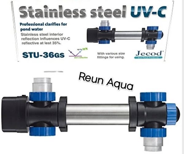 UV-C STU-36 GS - corps INOX- 36 Watts JEBAO