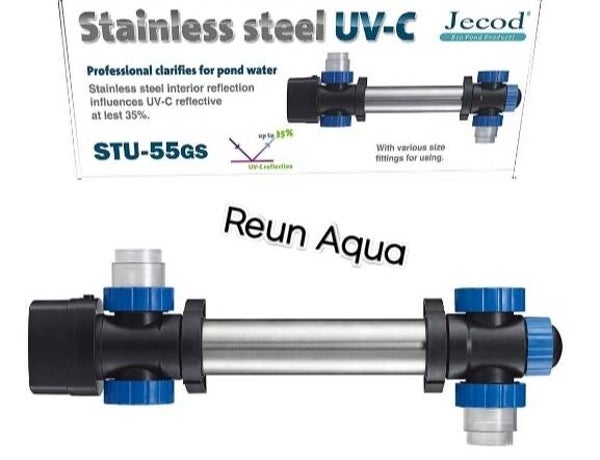 UV-C STU-55 GS - corps INOX - 55 Watts JEBAO