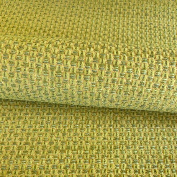 Jacquard groen geel