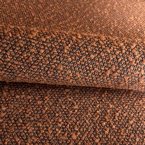 Boucle oranjebruin
