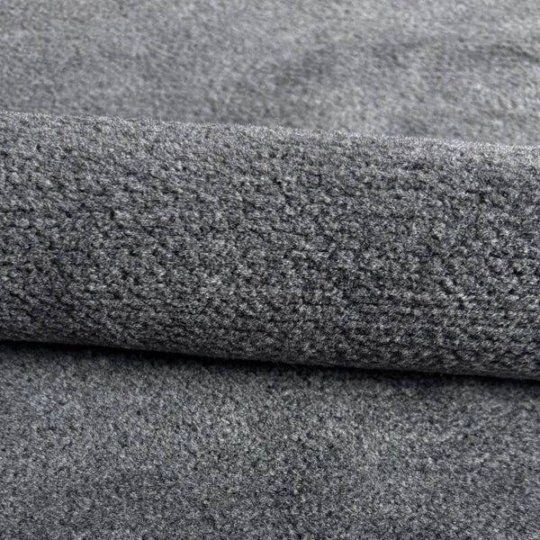 Chenille wol grijs