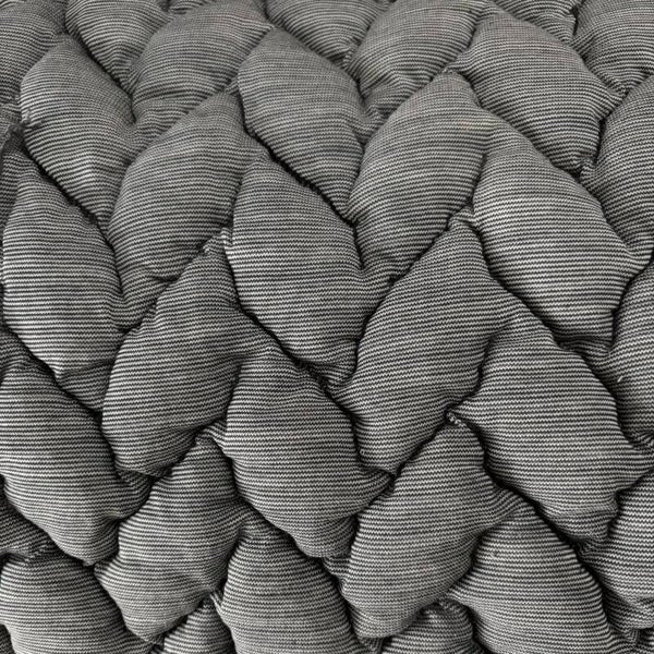 Kvadrat Febrik Big Braid Stone