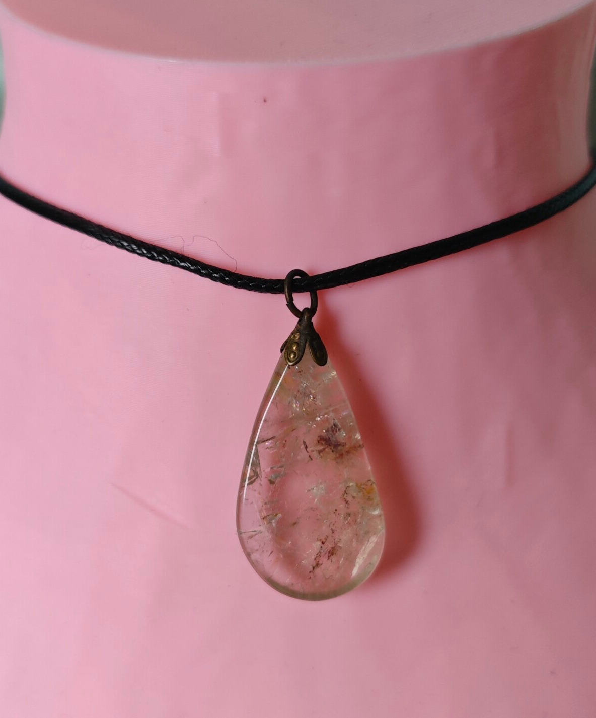 Rutilquarz Halskette