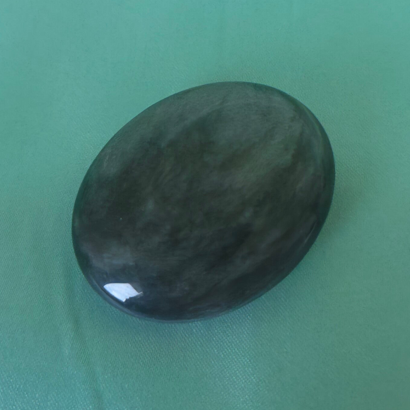 Silber Obsidian Handschmeichler