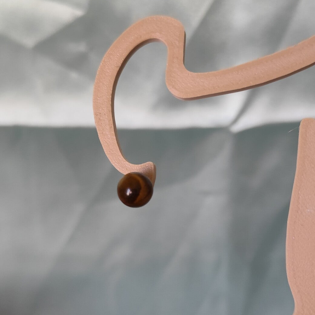 Tigeraugen Ohrstecker