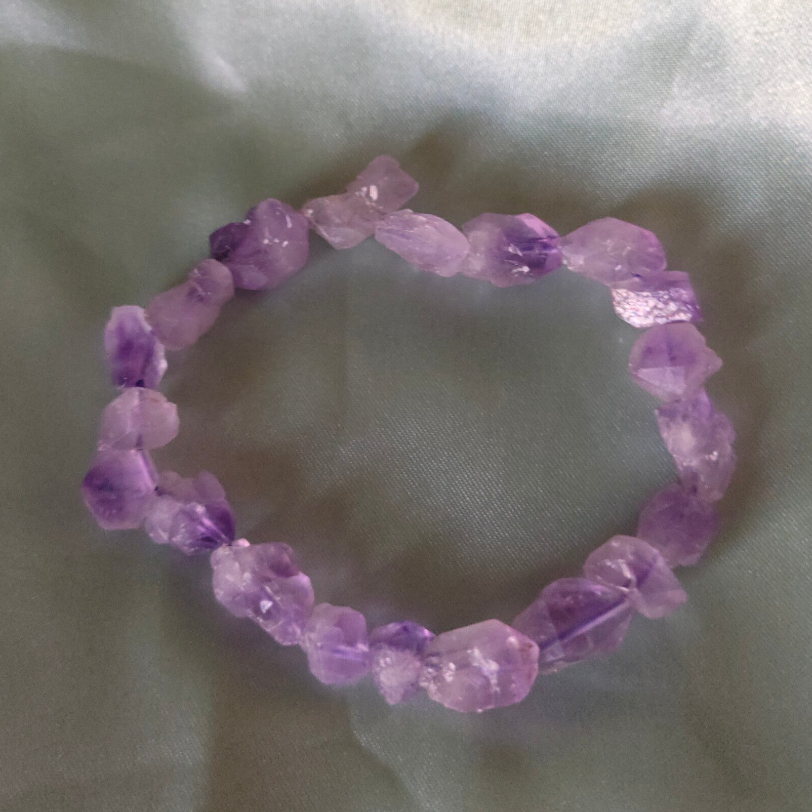 Amethyst Armband (Ungeschliffen)