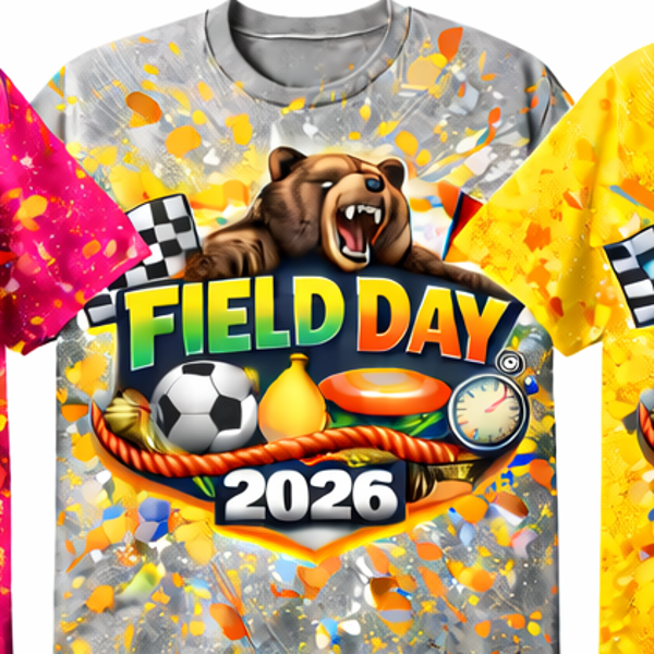 2026 5th Grade Field Day Shirt Order (GREY)