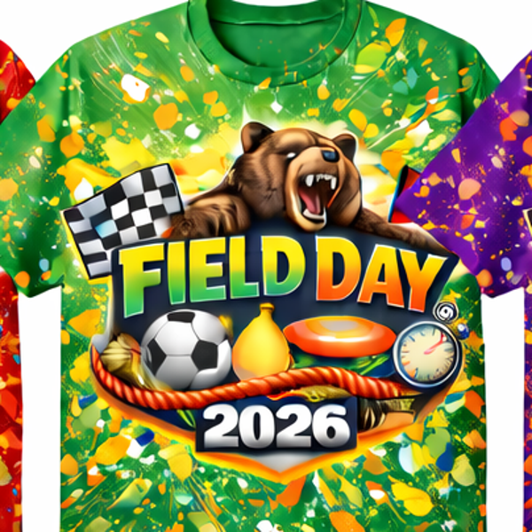 2026 1st Grade Field Day Shirt Order (GREEN)