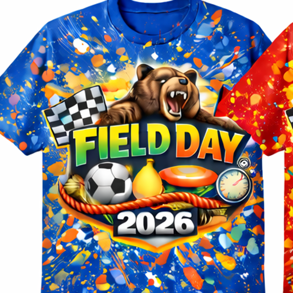 2026 4th Grade Field Day Shirt Order (BLUE)