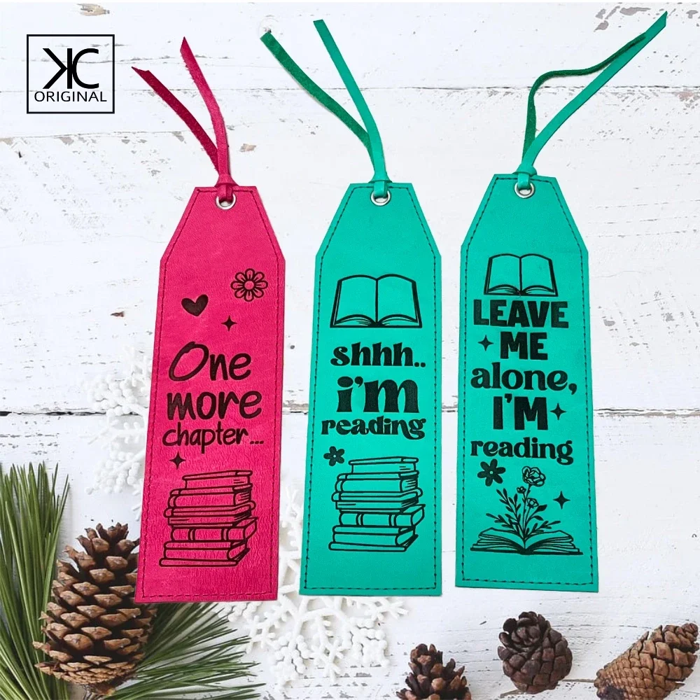 Boekenlegger van leer, boekenlegger met grappige tekst, leren boekenlegger voor boekenwurm, gepersonaliseerde boekenlegger van leer, boekenlegger voor boekenliefhebber