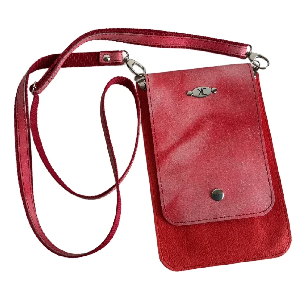 Telefoontasje Small koraalrood