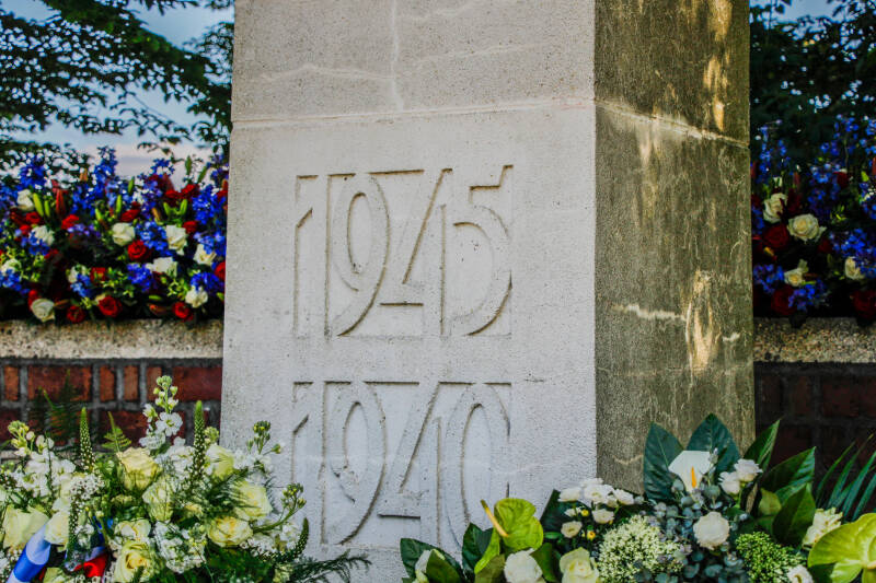 Een gedeelte van een monument.