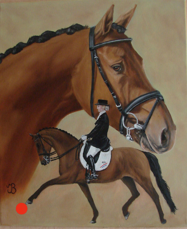 Schilderij Dierenportret