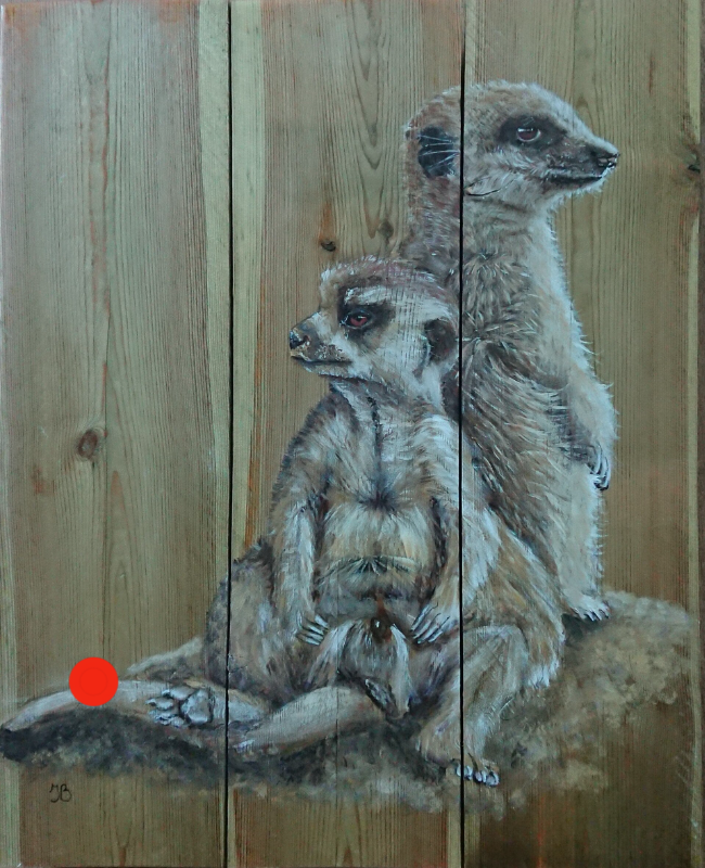 Schilderij Dierenportret