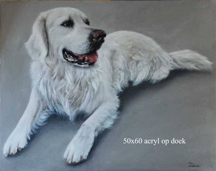 Schilderij dierenportret