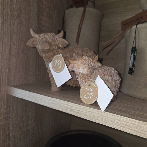 Bolzen hooglander setje 18 en 15cm scotty voor licht interieur