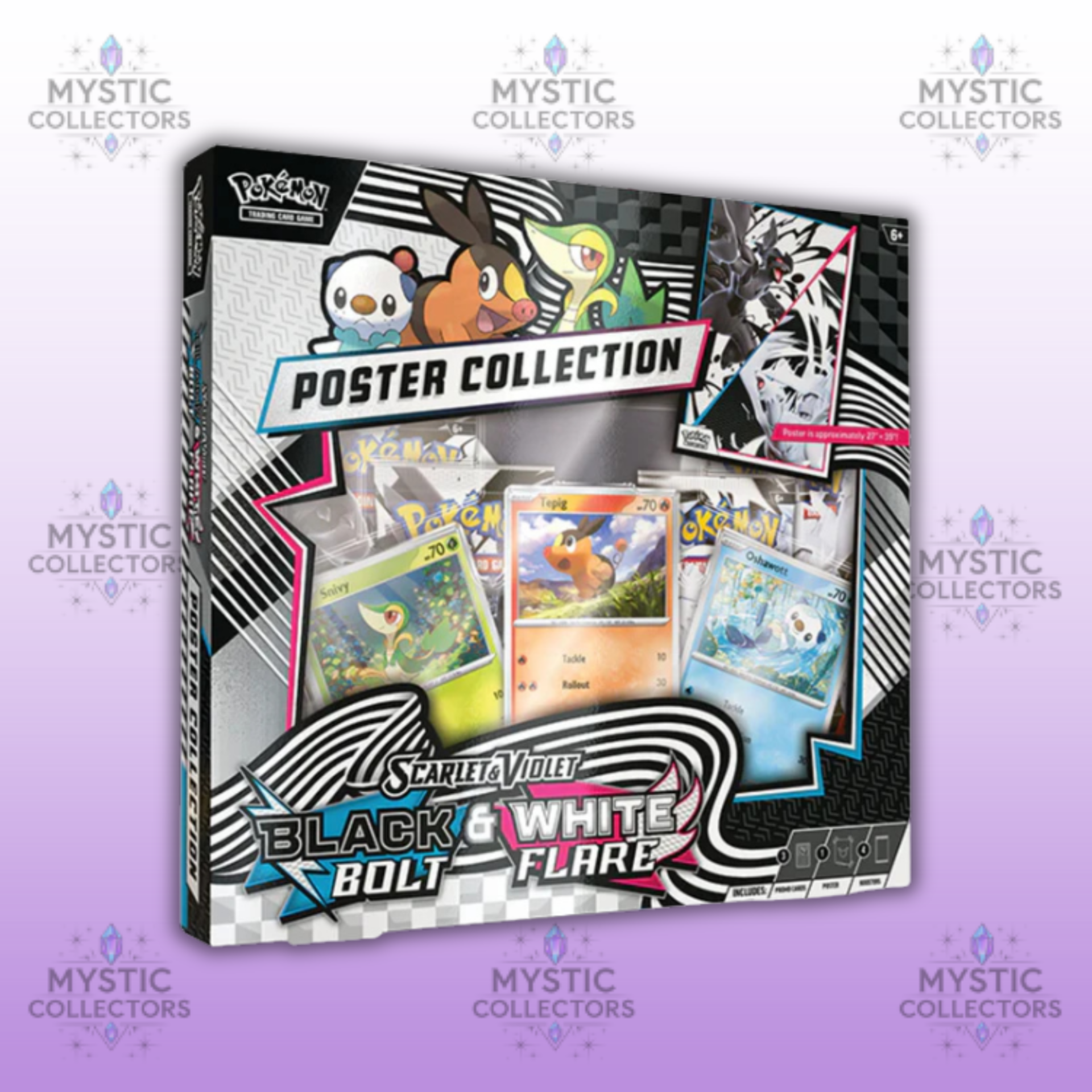 Pokémon Black Bolt & White Flare – Poster Collection