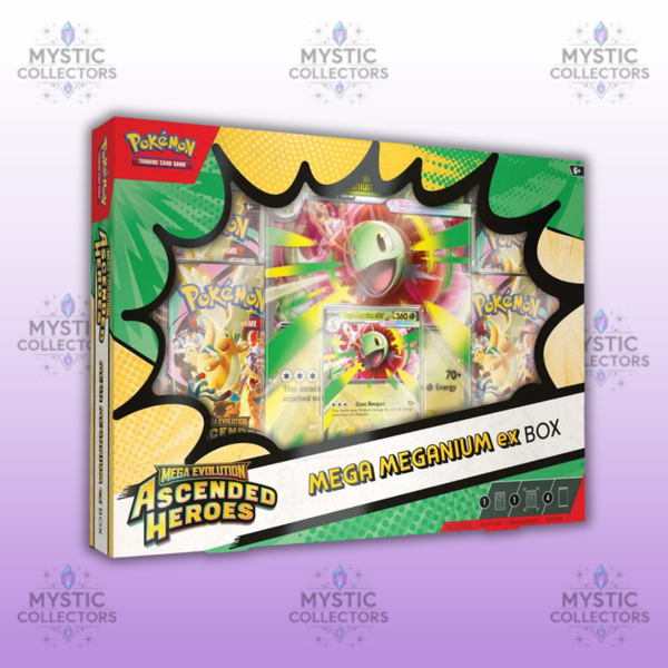 Pokémon Ascended Heroes EX Box – Mega Meganium