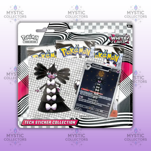 Pokemon - White Flare 3-pack blister Tech Sticker Collection