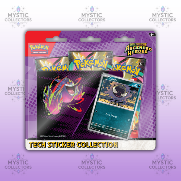 Pokémon TCG Ascended Heroes – Tech Sticker Blister: Gastly