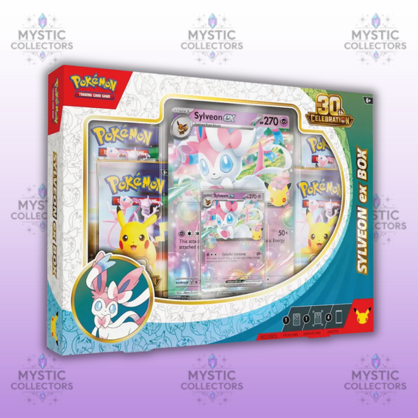 Pokémon TCG – 30th Celebration EX Box – Greninja ex / Sylveon ex
