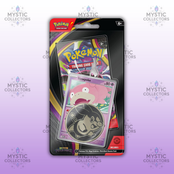 Pokémon TCG – Mega Evolution: Pitch Black Checklane Blister – Slowpoke