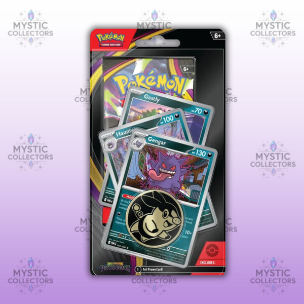 Pokémon TCG – Mega Evolution: Pitch Black Premium Checklane Blister – Gengar