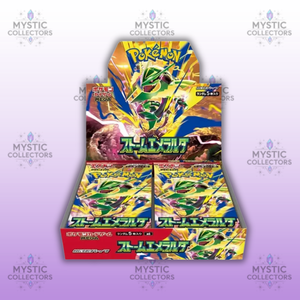 Pokémon TCG – Mega Evolution: Storm Emeralda Booster Box (JP)