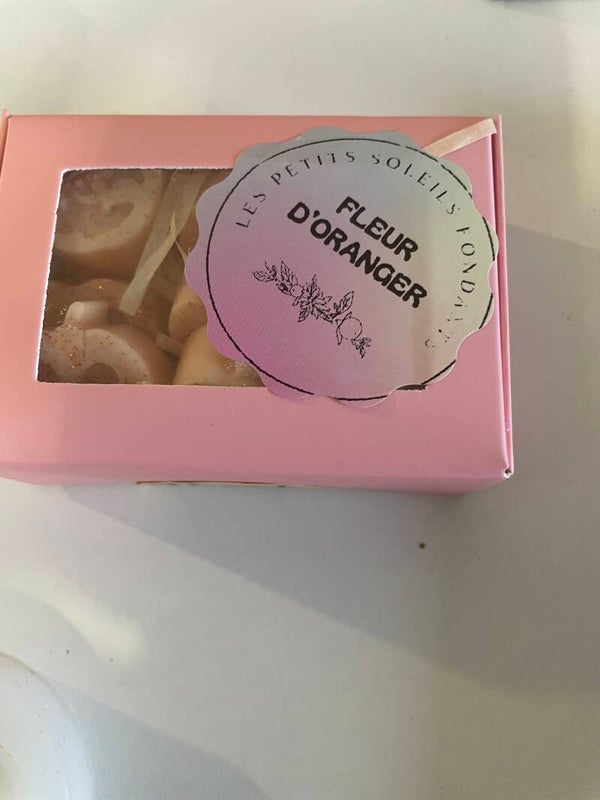 fondants parfumés en forme de citrouilles
