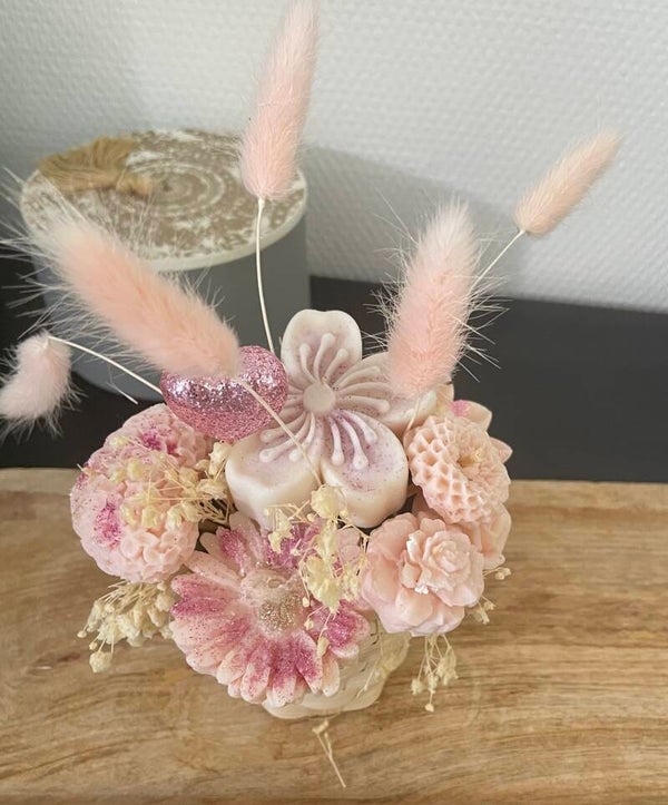 bouquet fleuri personnalisé