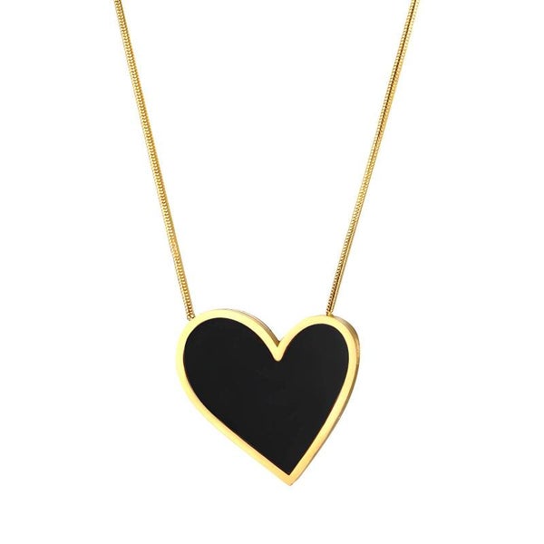 Ketting zwart hart