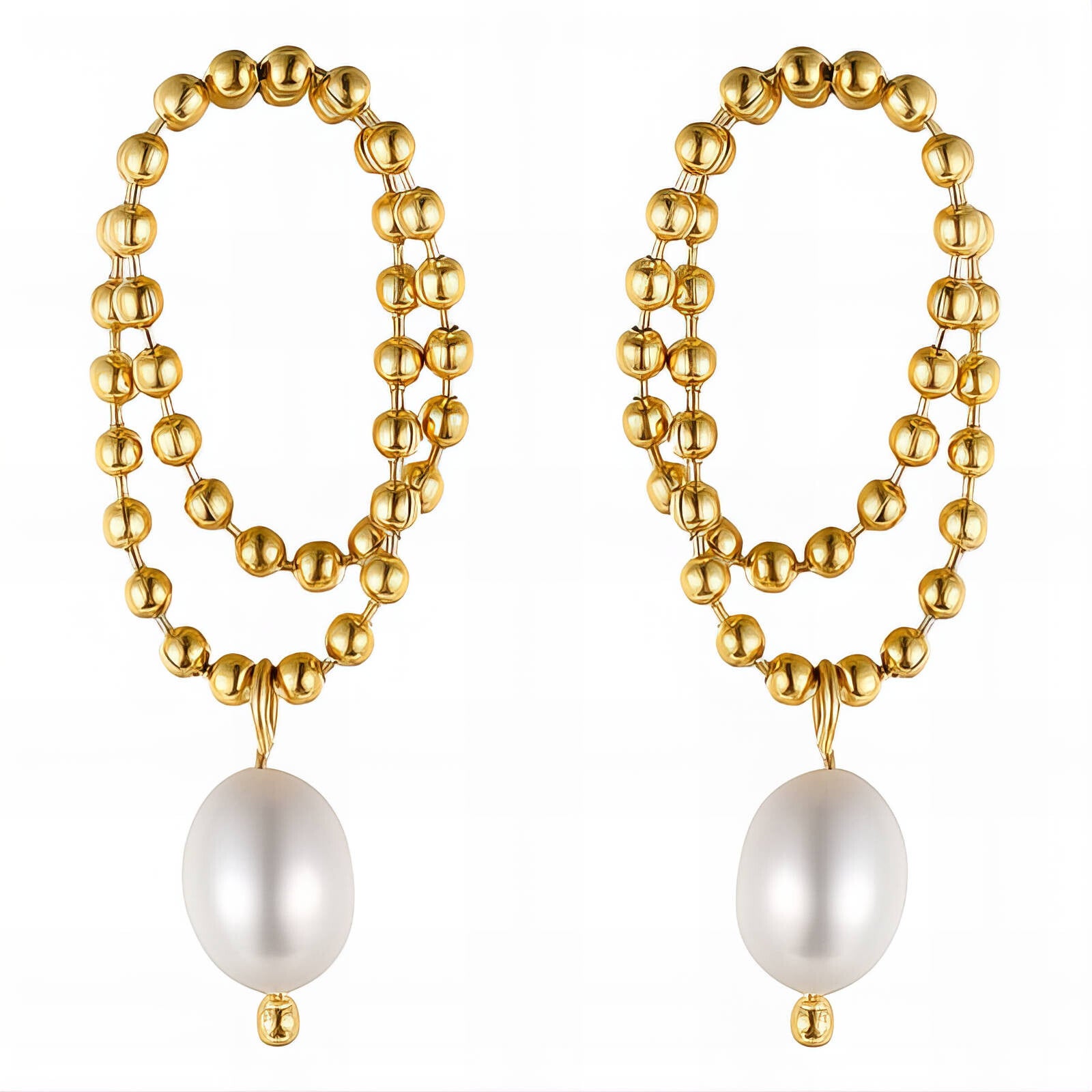 Oorbellen pearl