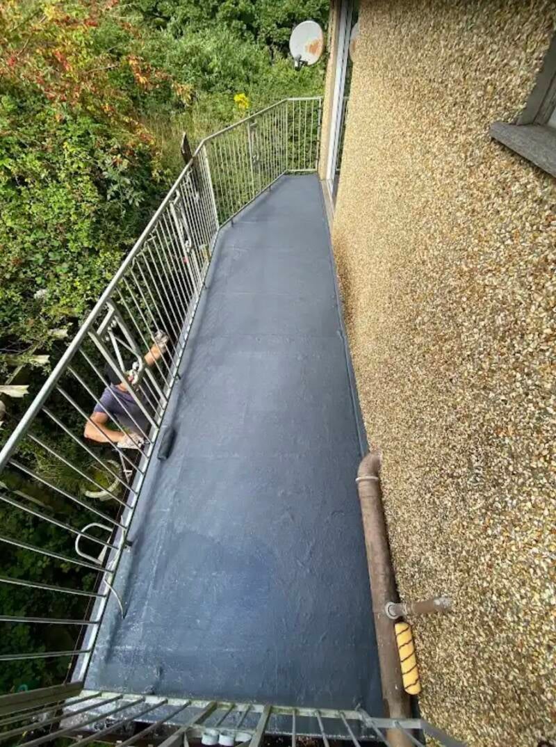 Flat roof repair in Gaerwen