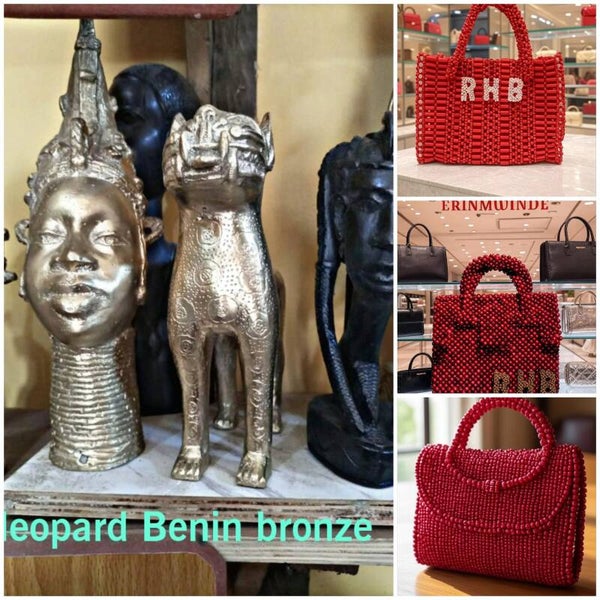 LEOPARD BENIN BRONZE, EXCLUSIVE,BEST TABLE TOP BRONZE SCULPTURES ➕️ free unique exotic bag🎒 Only= €7500,50