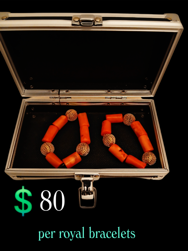 ROYAL BRACELETS PAIR, cool CHRISTMAS 🎄 GIFT = €80,00