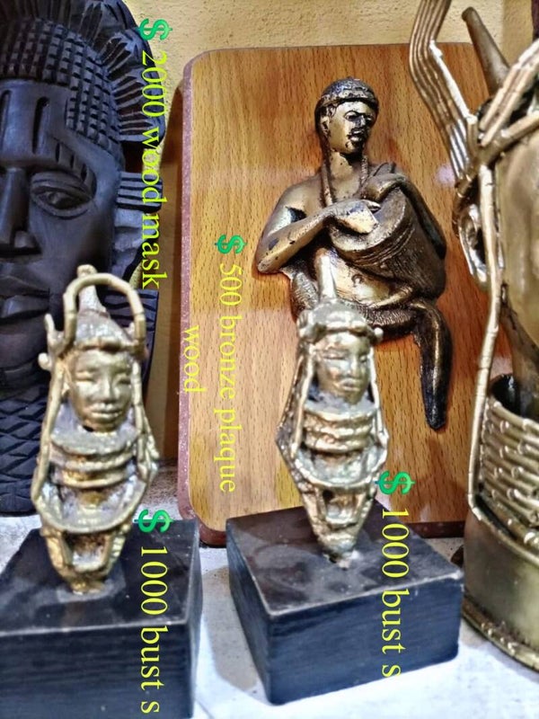 TINY BRONZE BUST TINY = €1000