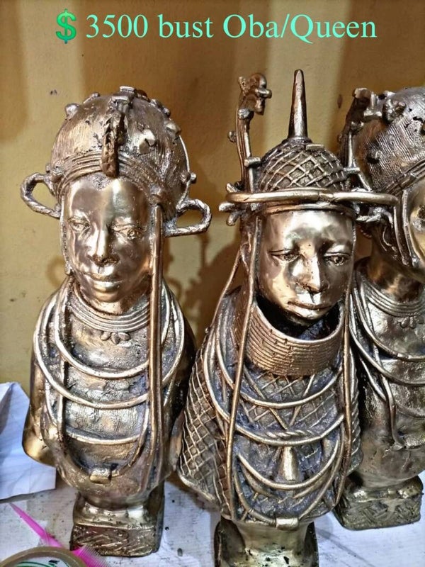 MEDIUM BRONZE BUST medium = €3500