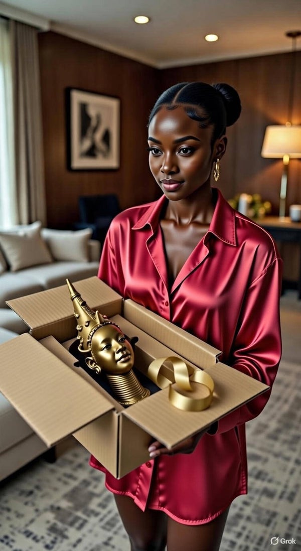 Queen Idia Bronze Bust Masterpiece Medium = €3000 €