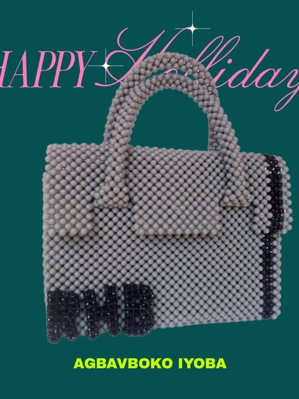 RHB - ROYAL ELEGANCE "AGBAVBOKO IYABO" absolute gorgeous, stylish, fancy royal beaded bags " THE AGBAVBOKO'S" HAND CRAFTED Limited edition 🟰 €1320,13