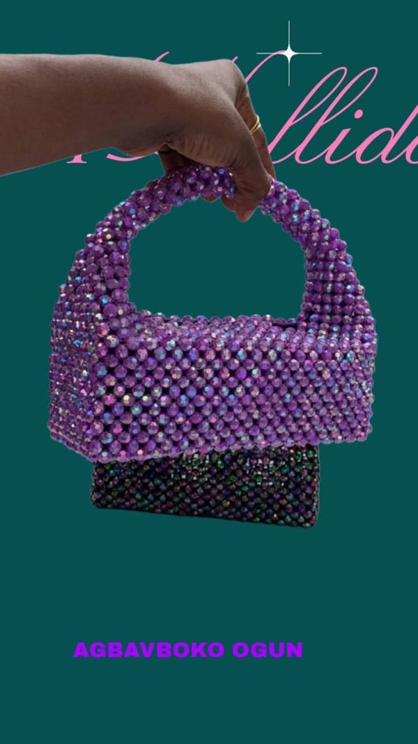 RHB -  ROYAL ELEGANCE "AGBAVBOKO OGUN" absolute gorgeous, stylish, fancy royal beaded bags " THE AGBAVBOKO'S" HAND CRAFTED Limited edition 🟰 €1170,23