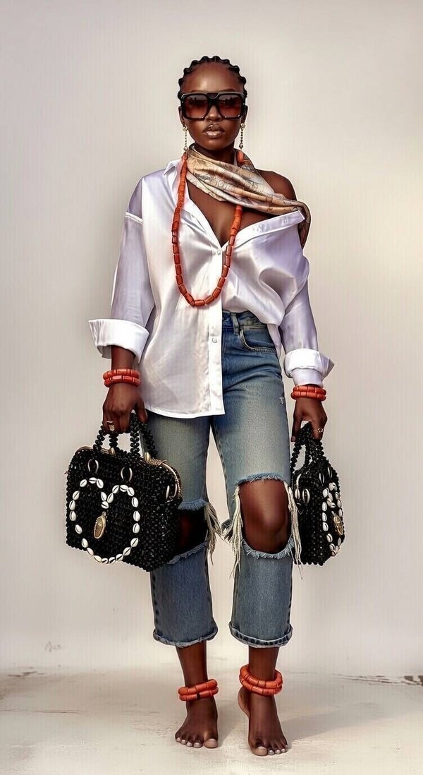 AGBAVBOKO-ESIGIE (LARGE) beautiful elegant exotic  =  € 350